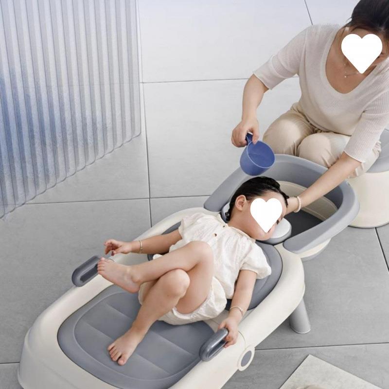 洗头发躺椅儿童洗头椅月子洗头可折叠成人家用大号洗头床孕妇