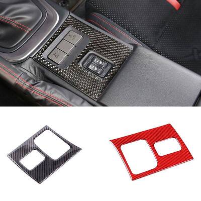 适用于22款斯巴鲁BRZGR86座椅加热开关面板手动挡碳纤维贴件