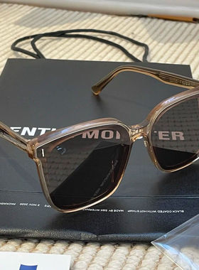 墨镜女高级感ins太阳眼镜潮冷茶色新款防紫外线时尚大脸显瘦夏