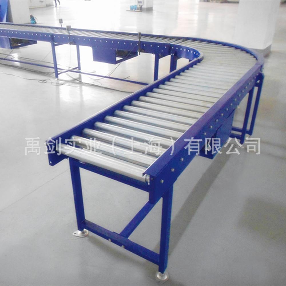 无动力不锈钢滚筒输送机滚轮输送线不锈钢滚筒辊道传输线传送机