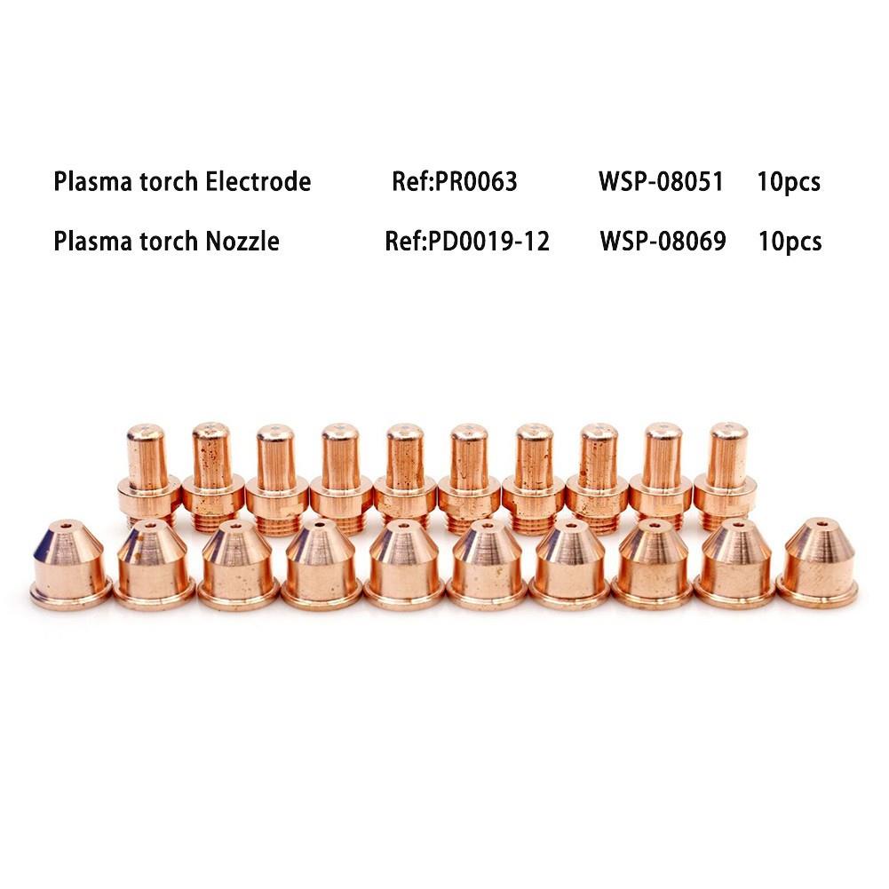 CB70电极喷嘴20件套PR0063电极，PD0019-12喷嘴