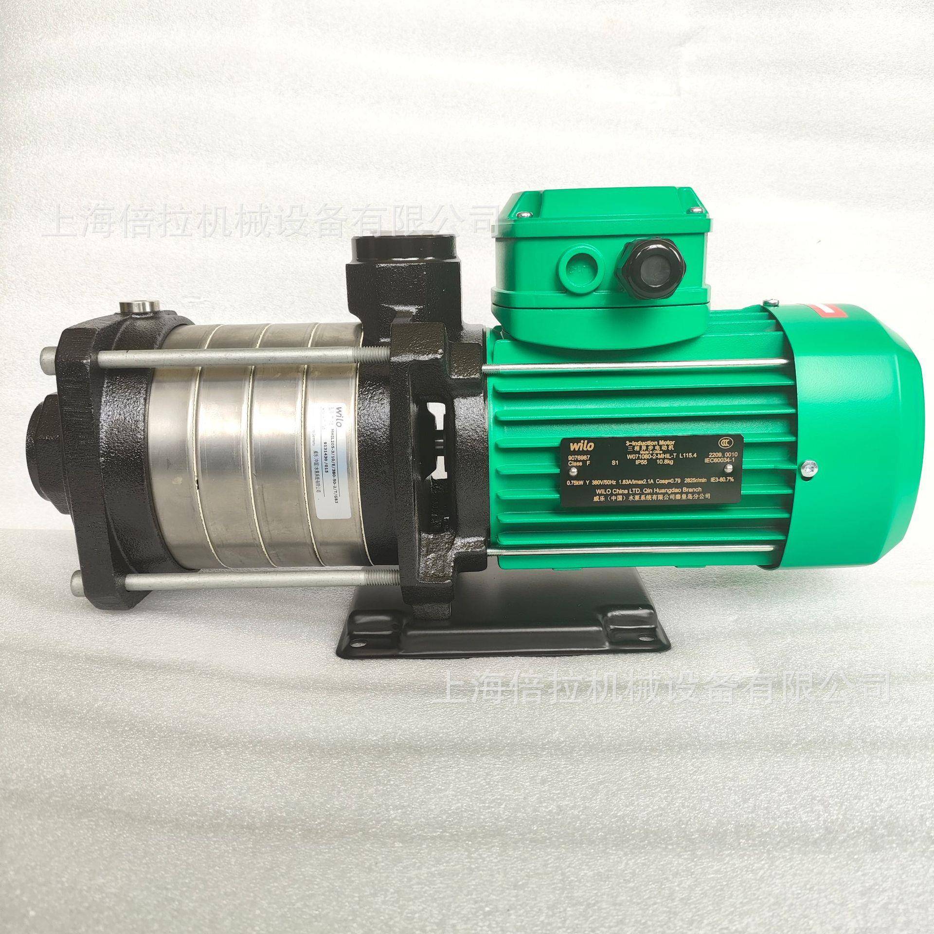 威乐MHIL403三相热水循环泵550W不阻塞增压水泵威乐维修