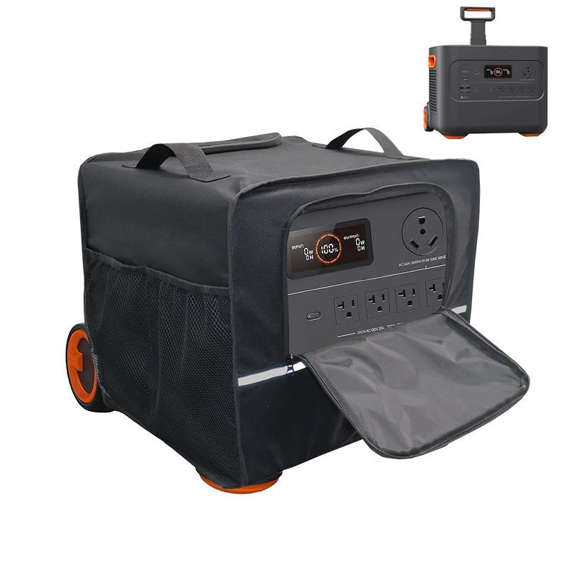 太阳能发电机防水防尘罩带反光条可手提便携式发电箱收纳保护套