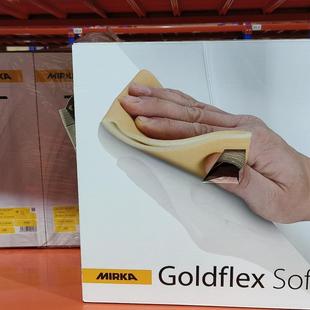MIRKA磨卡金牌海绵砂纸卷摩卡手撕柔性抛光沙块汽车工业研磨砂皮