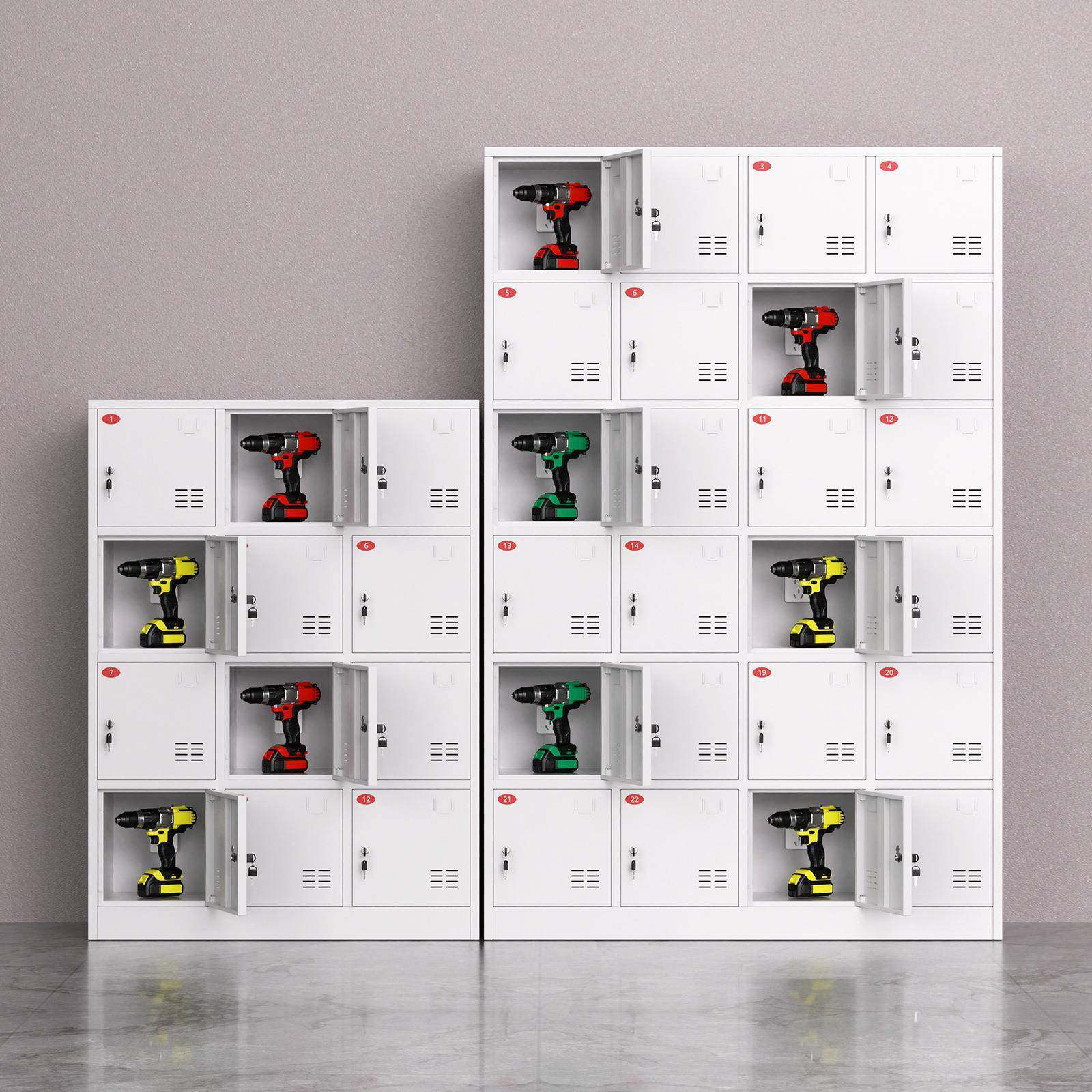 电动工具充电柜灰白工地配电寄存柜工地电动扳手充电箱平板充电柜,商业/办公家具,办公储物柜,淘宝优惠券,粉丝福利购,淘宝优惠卷