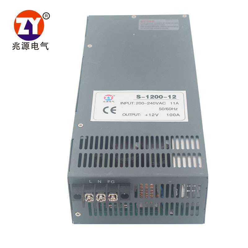 大功率开关电源S/SCN1200W12V100A交流220V转直流12V开关电源
