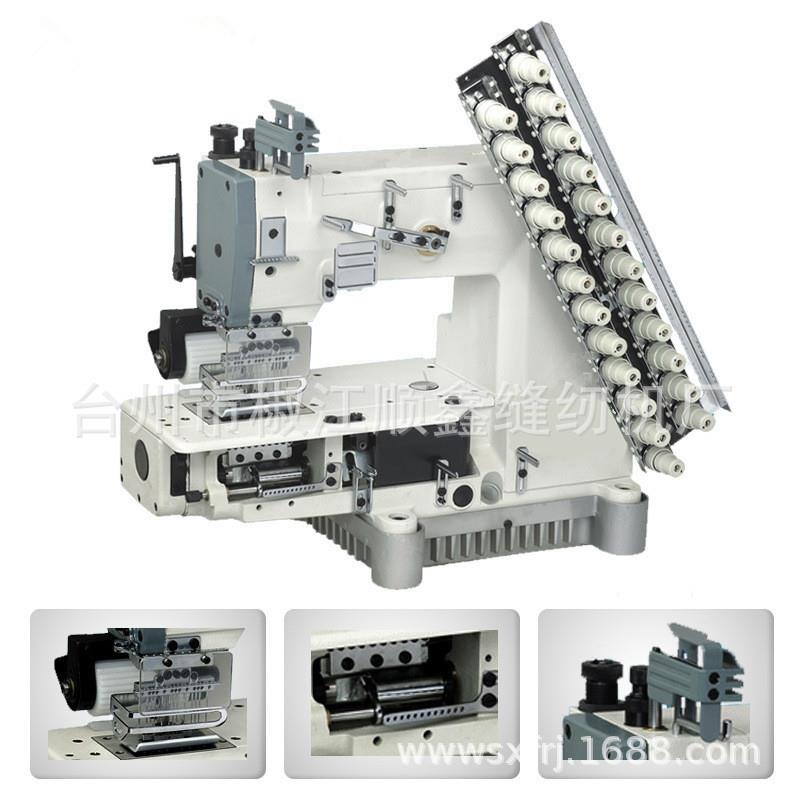 优质银箭款VC008多针机橡筋机拉腰机65针无底线多针机