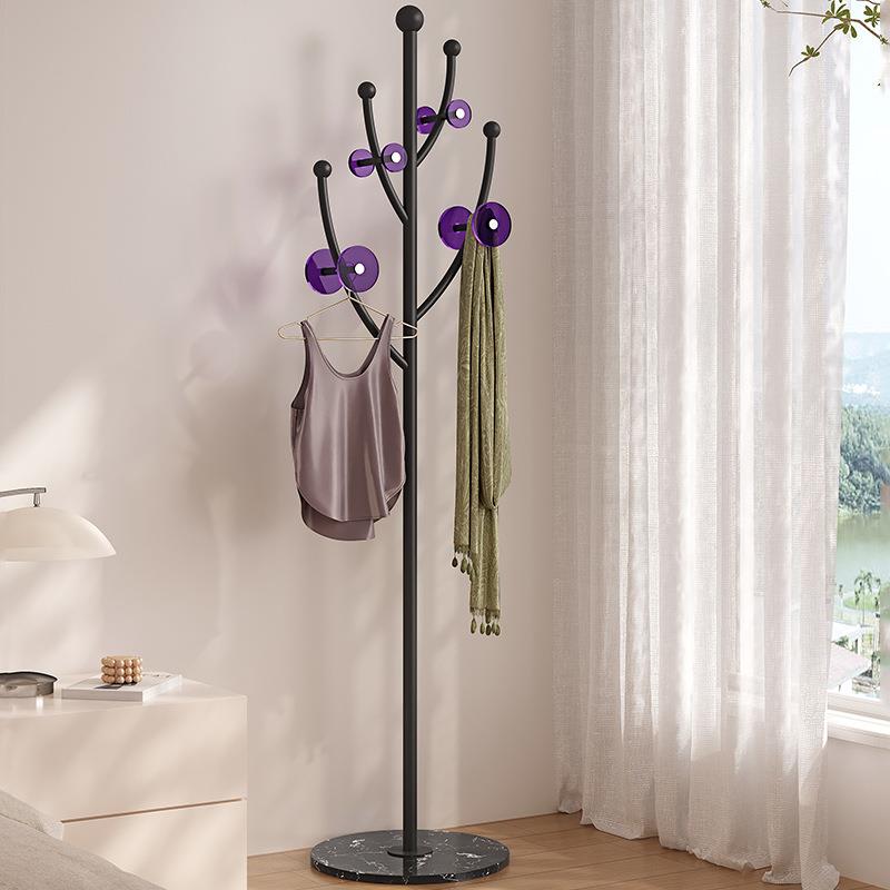 意式轻奢衣架落地金属衣帽架落地挂衣架卧室房间简易家用衣服架子