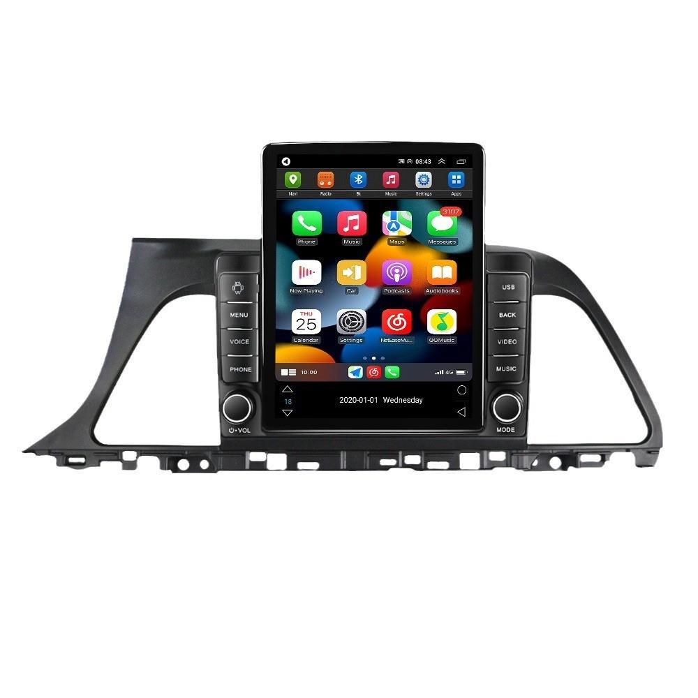 适用标志508Peugeot508TK竖屏车载安卓导航仪无线carplay石碑机