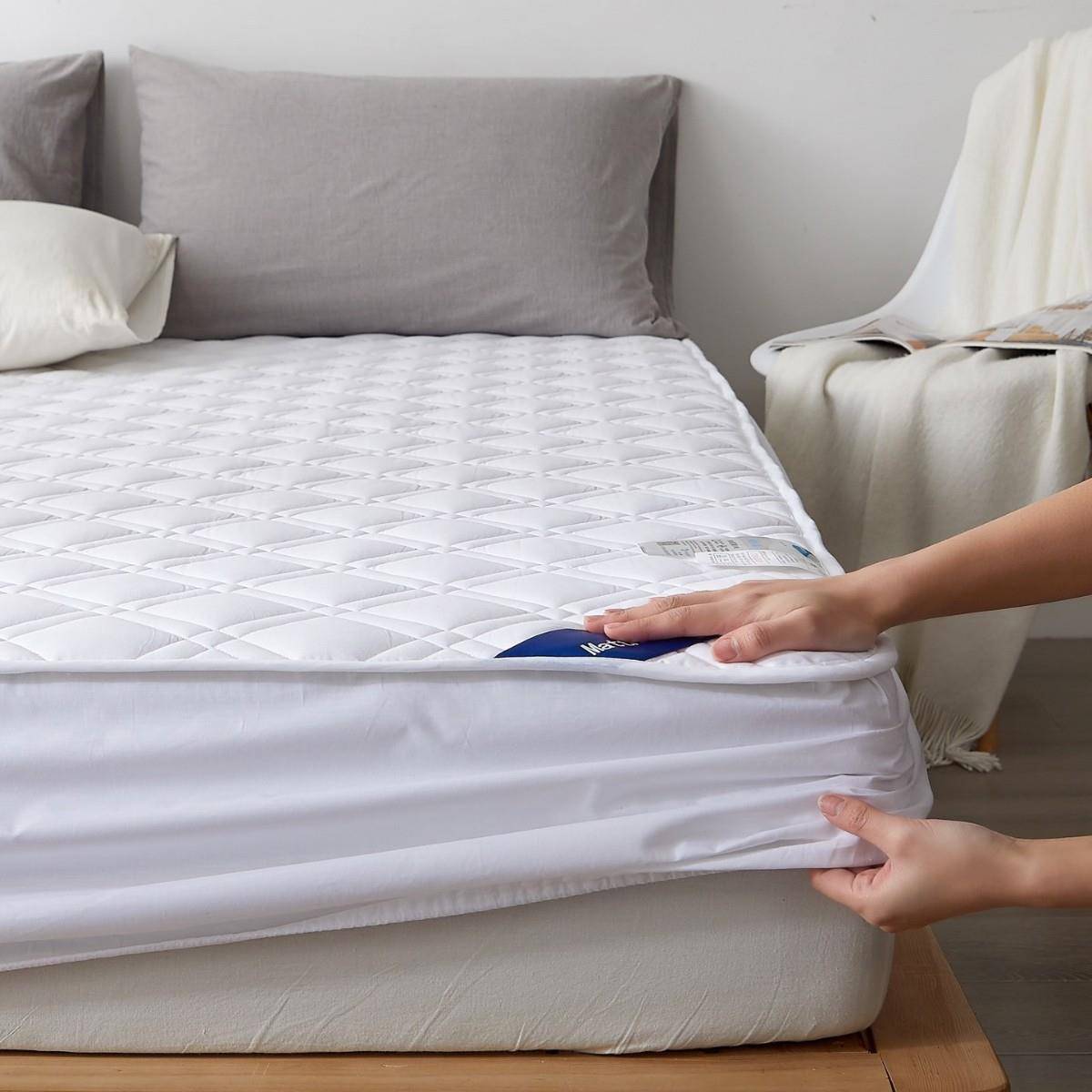 全棉抗菌床褥式床笠床垫套罩全包床笠纯棉夹棉可折叠床套保护套