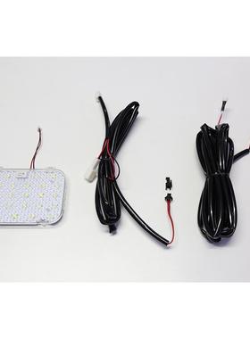 适用丰田noahvoxy80系90系后备箱灯LED尾门增设灯