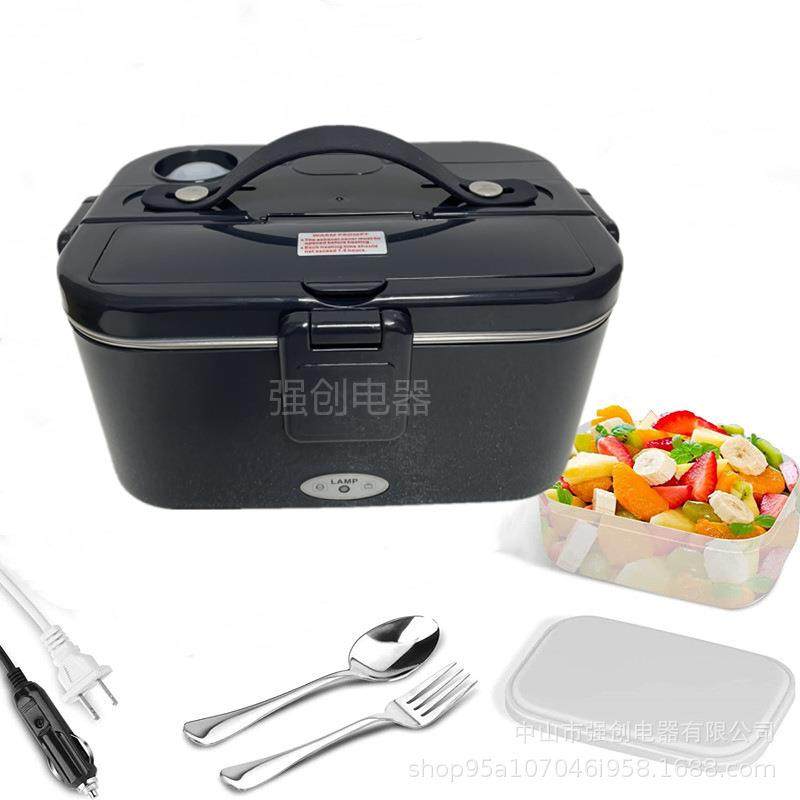 2024新款80W1.8L电热饭盒保温加热饭盒家车两用304不锈钢,电子元器件市场,其它元器件,淘宝优惠券,粉丝福利购,淘宝优惠卷