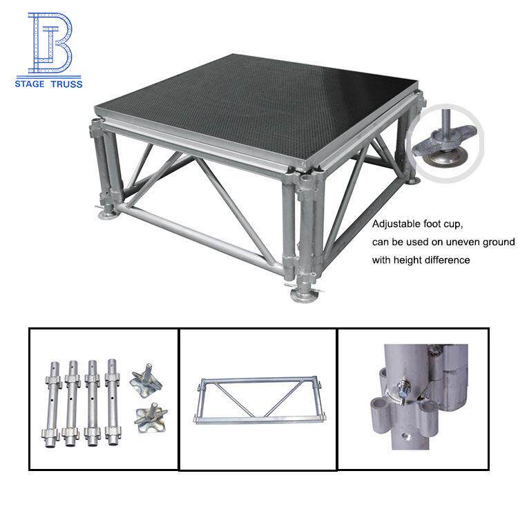 铝合金拼装舞台工厂直销婚庆活动T台演出演唱会舞台演播厅台阶