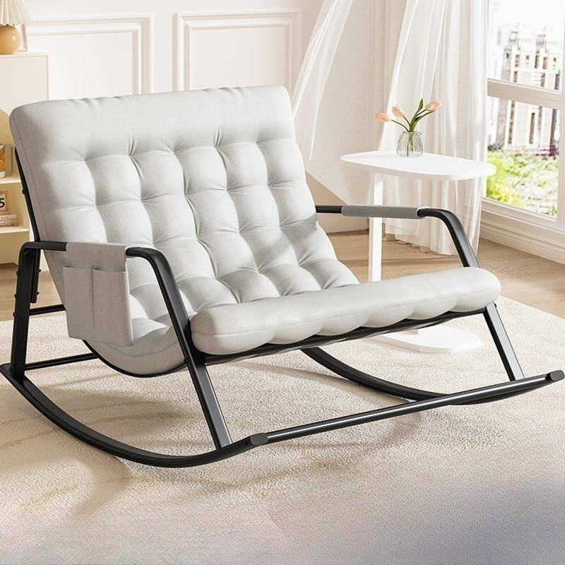 懒人沙发摇椅子客厅阳台休闲椅双人沙发躺椅沙发椅大人脚踏摇摇椅