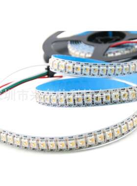 led全彩低压灯带144高密度内置幻彩灯条SK6812rgbw5V低压全彩灯带