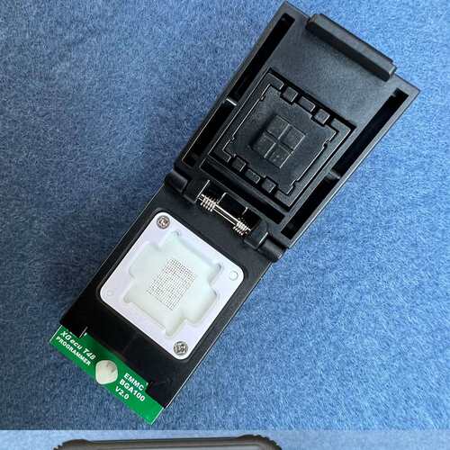 XGecu T48 编程器 EMMC BGA100 烧录座 升级2.0版双头探针座