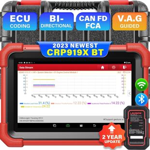 CRP919X 元 征LAUNCH 新款 BT汽车故障诊断仪海外配置多语言外贸版