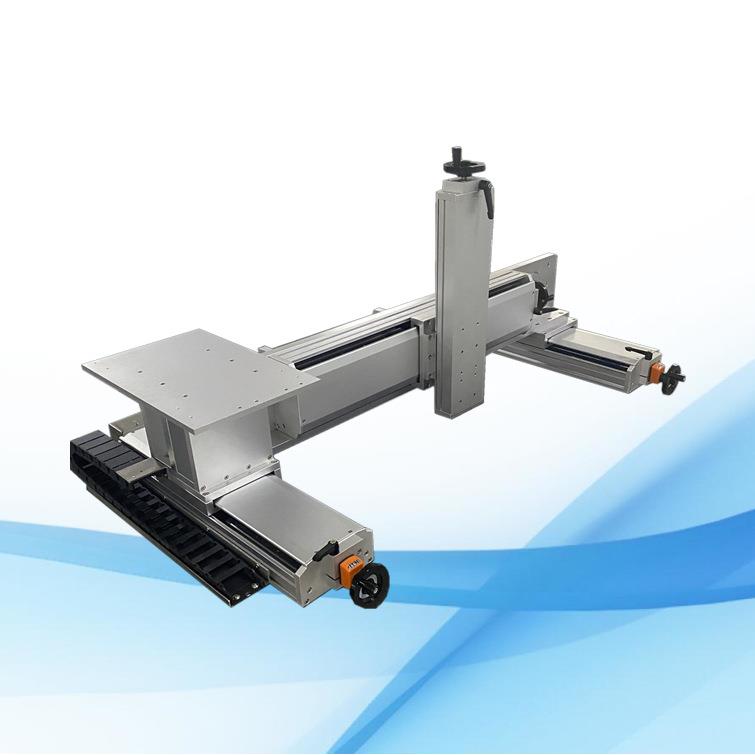 XYZ三轴微调平台数字位置显示器手摇计数龙门滑台模组工作平台调