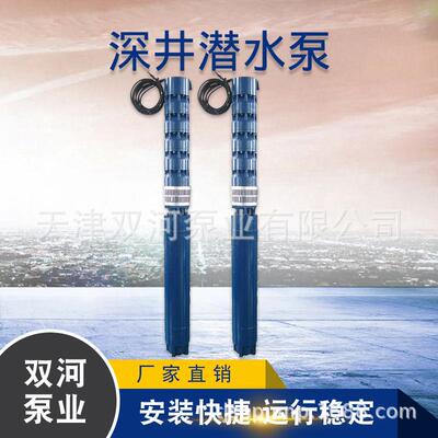 天津双河泵业250QJR深井热水泵温泉泵SH300QJR280-272