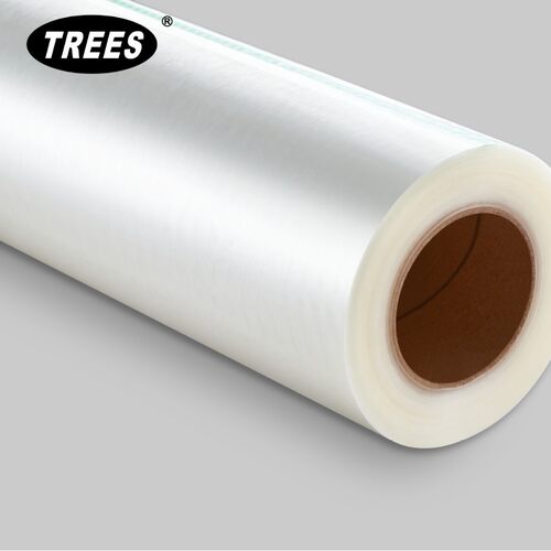 千树TREES—4012CPP哑膜50mic无水晶膜卷筒膜PVC冷裱膜广告牌