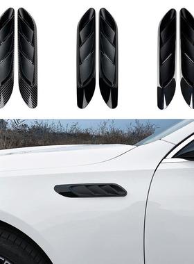 适用奔驰C级W2062022+C200C260AMGC63叶子板出风口车贴改装