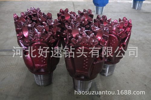 钢齿三牙轮钻头81/2英寸216mm--IADC127/217铣齿三牙轮钻头