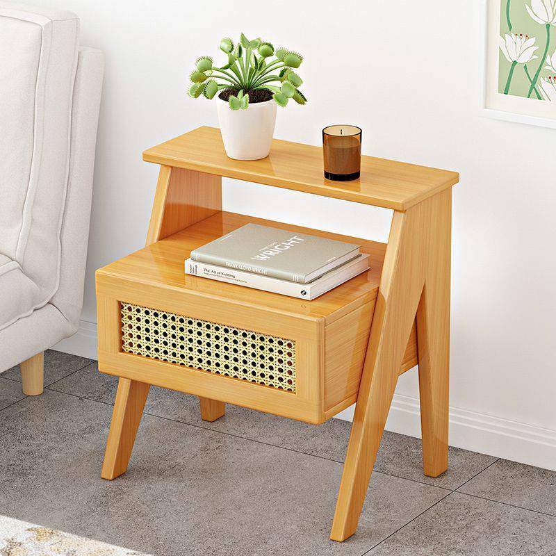 床头柜现代简约小型北欧卧室收纳边柜简易床边储物柜柜子置物架