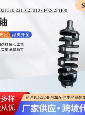 231102F310231102F0106F0262FH00适用于现代起亚D4BH曲轴