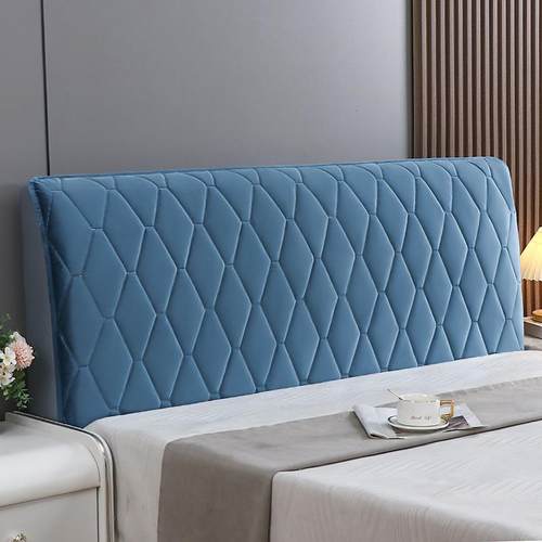 A12床头套罩2024年新款全包床头罩软包靠背防尘保护罩套亲肤