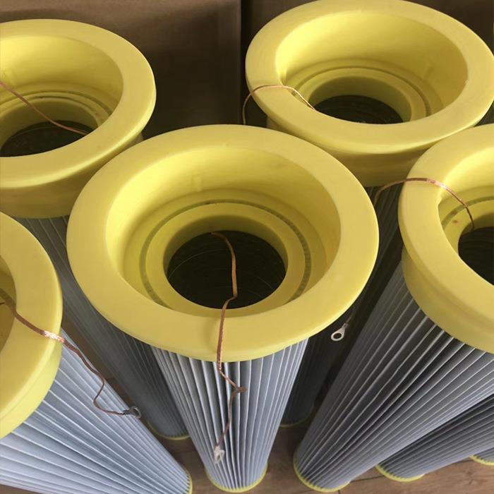 邦润133*2000除尘滤筒代替布袋除尘滤芯1-2米聚酯粉尘滤芯