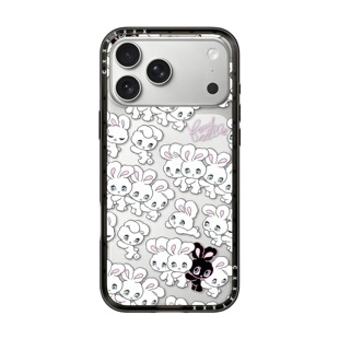 新壳体foxy illustrations可爱小白兔苹果17Promax适用于iPhone16Promax手机壳15pro卡通14Pro纤巧壳体13硬壳