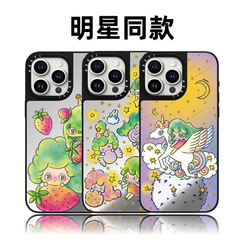 联名Rinkle天马女孩16pro适用iPhone17promax苹果15plus手机壳14磁吸13可爱12卡通情侣华强北平替女