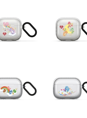 Care Bears爱心彩虹小熊耳机壳4代AirPodsPro3代第三代保护套适用AirPodsPro二代AirPods降噪蓝牙卡通保护套