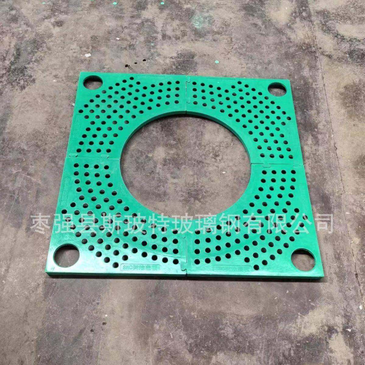 树脂护树板树围子树穴树池树坑盖板树篦子1300*1300*30MM玻璃钢