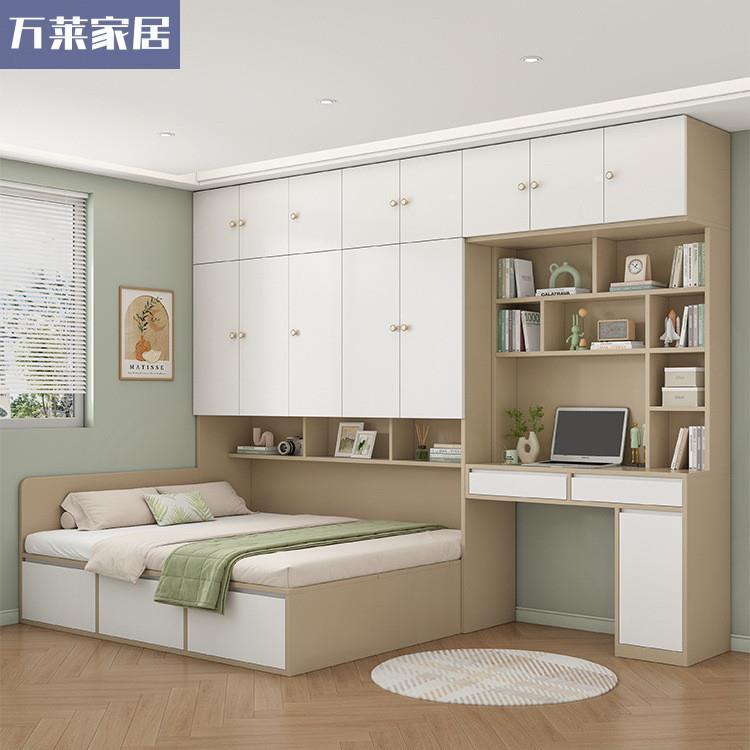 榻榻米衣柜床小户型一体组合床家用多功能储物床可实木儿童床