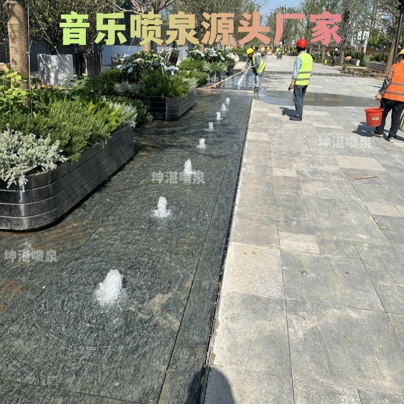 水景广场户外水池涌泉套装景观喷泉水泵涌泉灯喷头设备全套