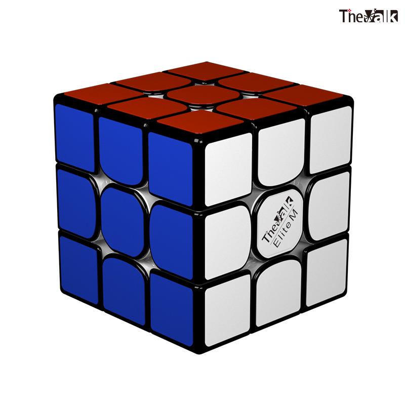 奇艺三阶磁力魔方3阶益智儿童玩具比赛