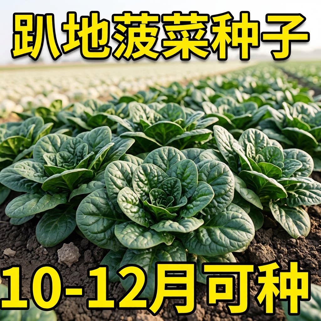 耐热早熟高产越冬菠菜种子