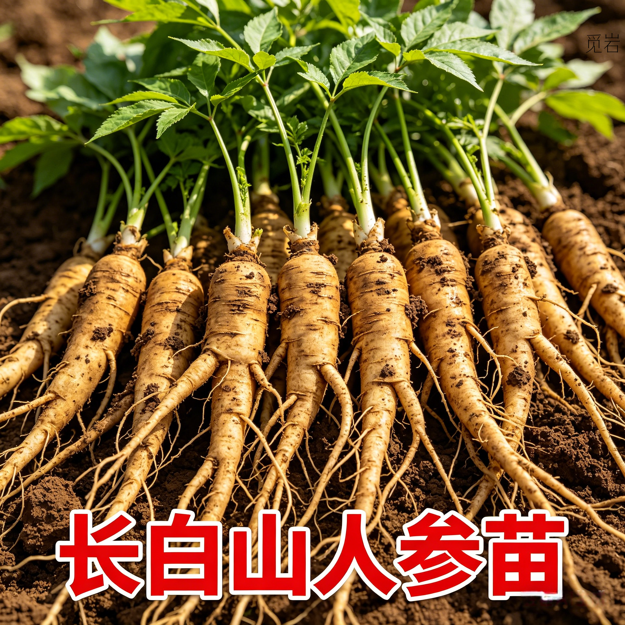 人参活苗盆栽人参苗带土长白山人参苗子种植带盆种苗野山参幼苗