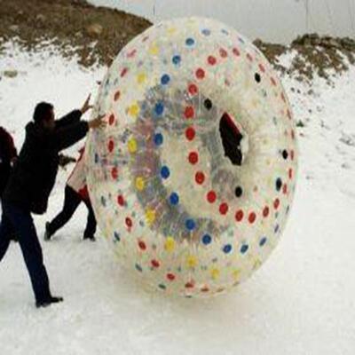 充气悠波球雪地悠波球PVC悠波球TPU悠波球滚筒球碰碰球草地悠波球