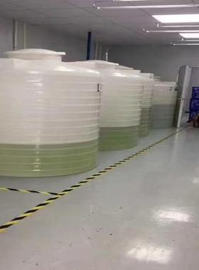 3T药剂储罐耐酸碱液体循环过滤罐生活用水塑胶水塔5吨10吨20方桶