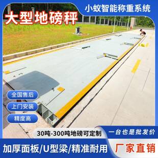 头大型地磅厂家 工业地磅120T吨智能称重汽车衡20米物流高速海关码