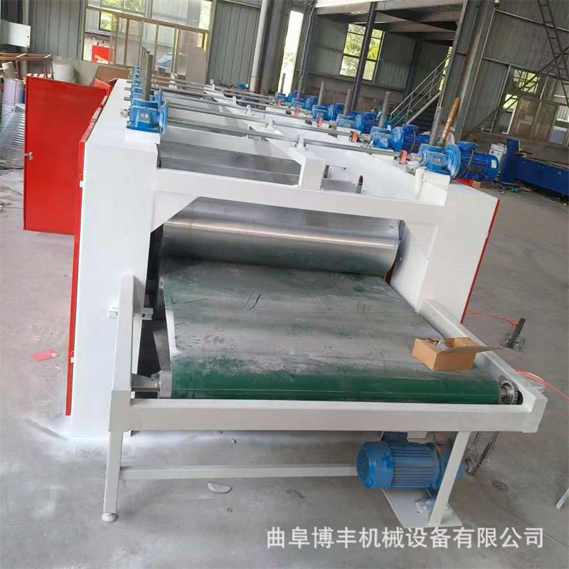 硅胶海绵枕头涂胶机双面滚涂上胶机多道辊挤压透百洁布过胶机
