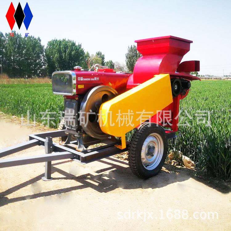 小型中型柴油机版玉米拖拉机3吨脱玉米机家用苞米