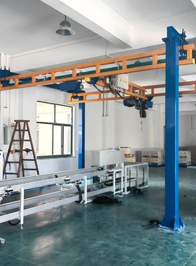 厂家供应全电动2T1T0.5T多规格KBK钢性轨道起重机