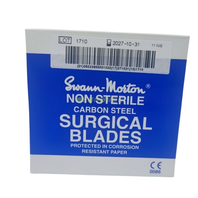 11# 10A型号碳钢 修边 割胶 开膜 英国进口刀片手工雕刻 耐磨手术