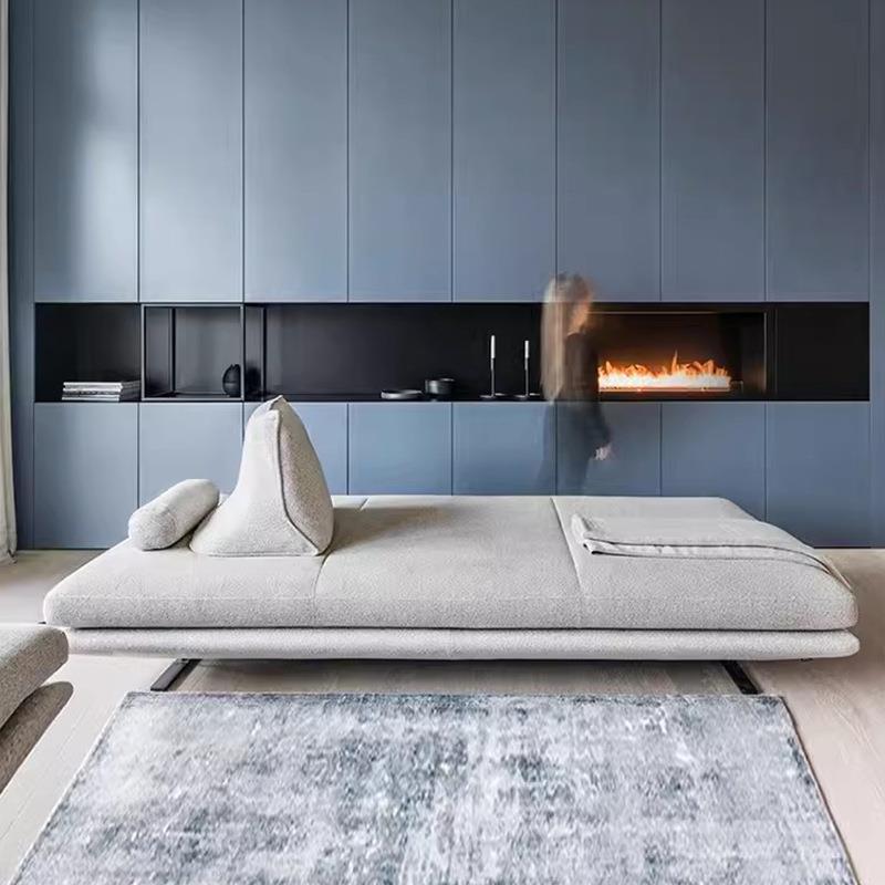 【折扣价】写意空间prado沙发客厅简约网红直排三人位小户型日式