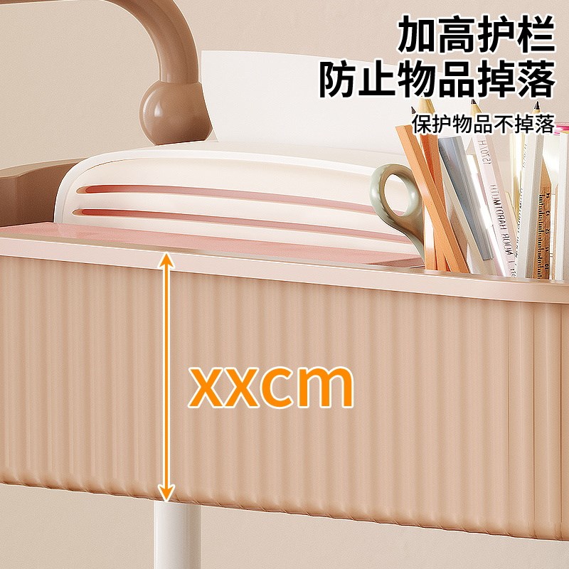 可移动小推车茶几沙发边几侧边柜桌子卧室床边床头柜零食置物架子
