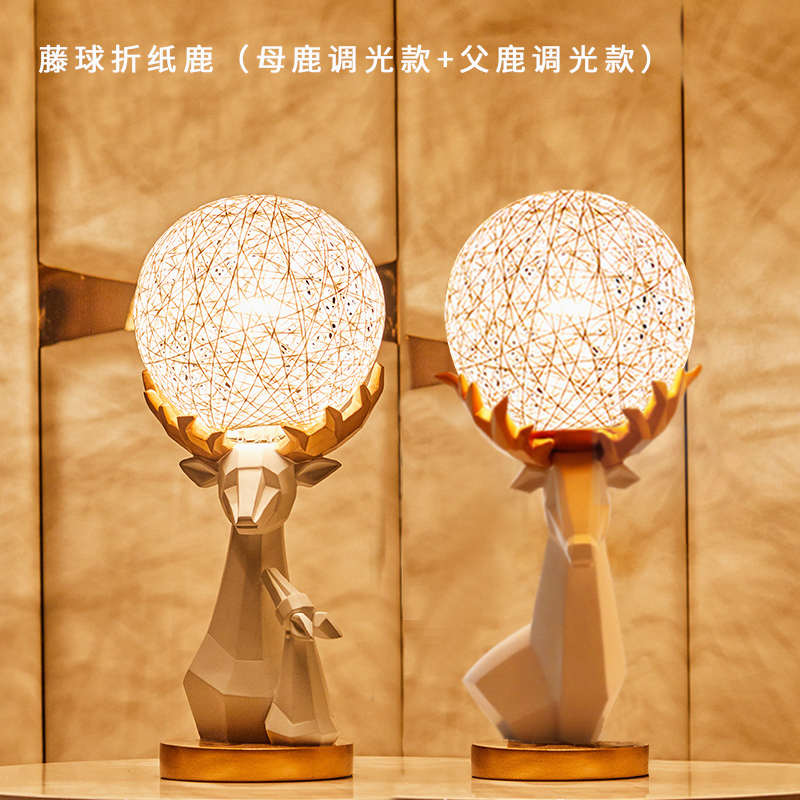 台灯装饰品礼物新婚妹妹礼品送结婚蜜北欧新娘实用摆件新人闺创意