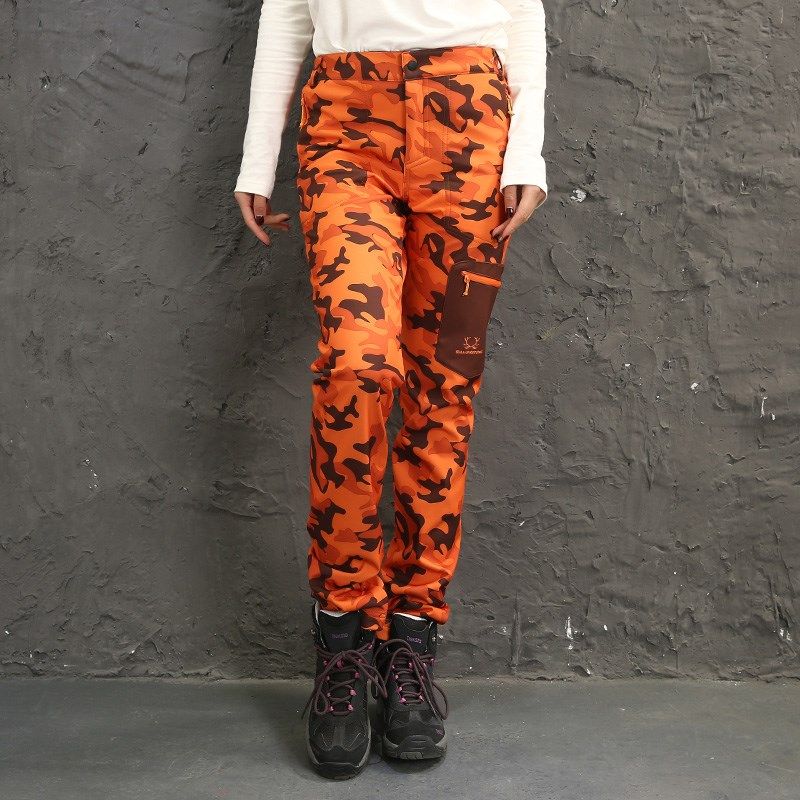 户外秋冬防风保暖透气抓绒软壳裤迷彩冲锋裤加厚女式拼接徒步登山,户外/登山/野营/旅行用品,软壳裤,淘宝优惠券,粉丝福利购,淘宝优惠卷
